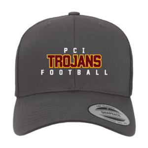 6606 Yupoong Adult Retro Trucker Cap - Grey