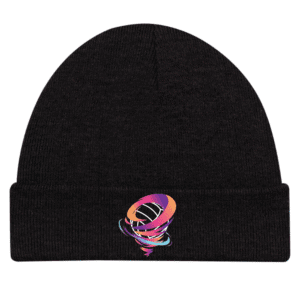 0530M Acrylic Roll Toque - Black