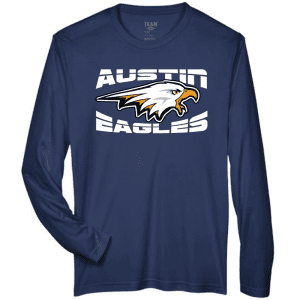 TT11LS Team 365 Performance Long Sleeve Shirt - Navy