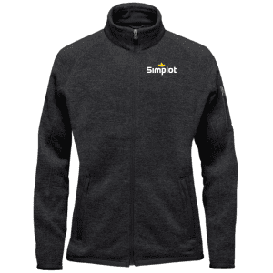 FHZ-1W Stormtech Women's Avalante Full Zip Fleece Jacket - Black Heather