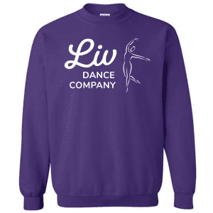 G180 Gildan Heavy Blend Fleece Crew Sweatshirt - Purple