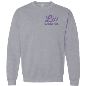 G180 Gildan Heavy Blend Fleece Crew Sweatshirt - Sport Grey